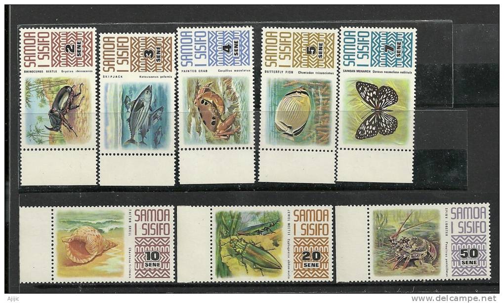 Faune Des Iles Samoa.  8 T-p Neufs **    Cote 11.10 € - Samoa (Staat)