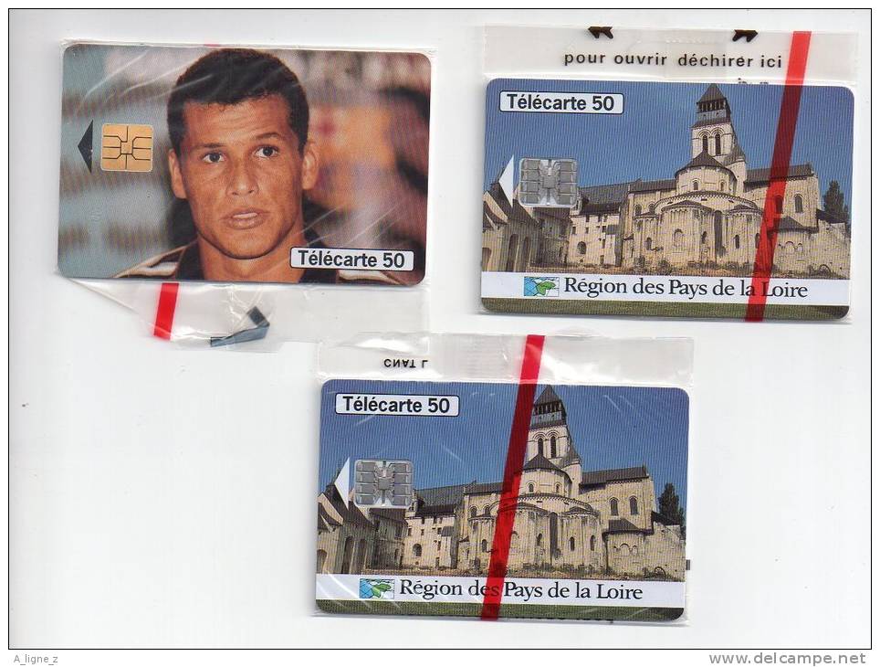 Lot 3 Télécartes 50 NSB France 98 Région Des Pays De La Loire - Other - Europe