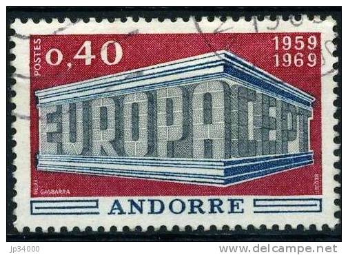 ANDORRE  Yvert  N° 194 OBLITERE - Usados