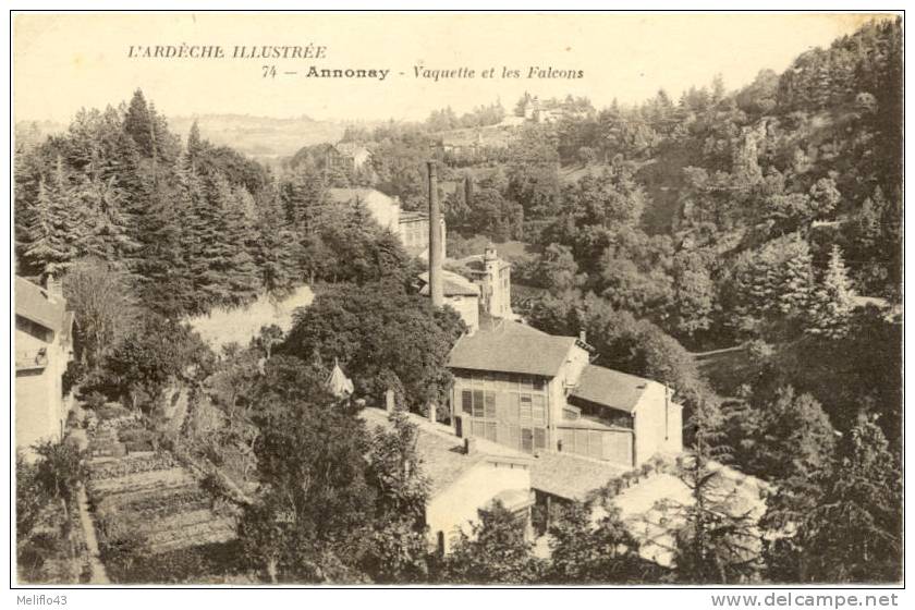 07/CPA - Annonay - Vaquette Et Les Falcons - Annonay