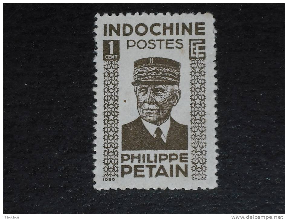 INDOCHINE YT 243 NSG - MARECHAL PETAIN - - Unused Stamps