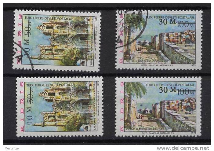 Türkei Turkey Cyprus  Mi# 25-26 ** + Used - Gebraucht