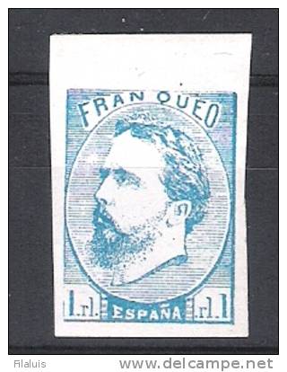 01740 Edifil 156 Borde Superior De Hoja * Con CERTIFICADO, LUJO  ¡OPORTUNIDAD! - Carlists