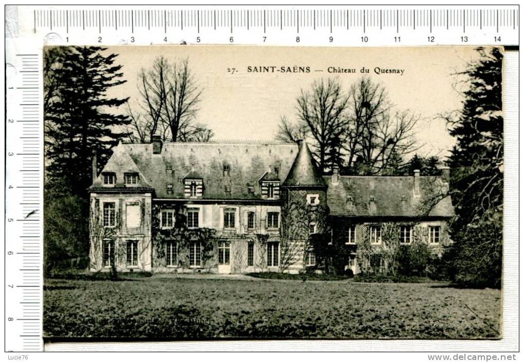 SAINT SAENS -  Château Du Quesnay - Saint Saens