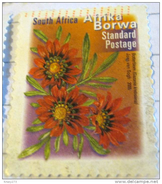 South Africa 2000 Flower Gazania Joan Van Gogh Standard - Used - Gebraucht