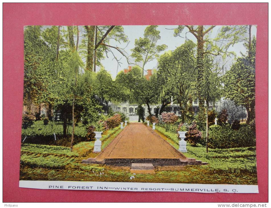 - South Carolina > Summerville  Pine Forrest Inn Private Mailing Card Not Postally Used      Ref  930 - Summerville