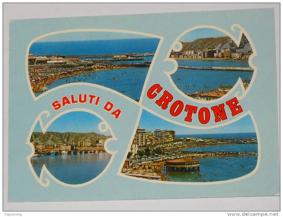 CROTONE - Saluti Da Crotone - Quattro Vedute - 1985 - Crotone