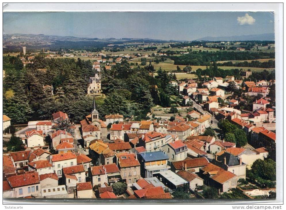 CPSM 42 ANDREZIEUX BOUTHEON VUE GENERALE AERIENNE  Grand Format 15 X 10,5 - Andrézieux-Bouthéon