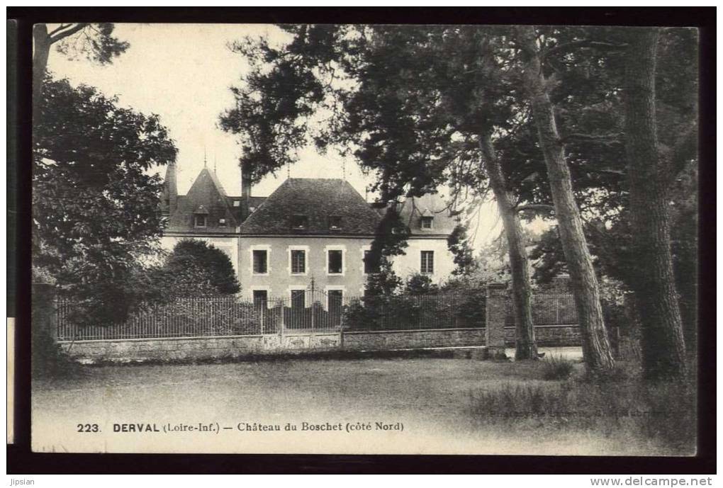 Cpa  Du 44   Derval   Château Du Boschet      PUO15 - Derval