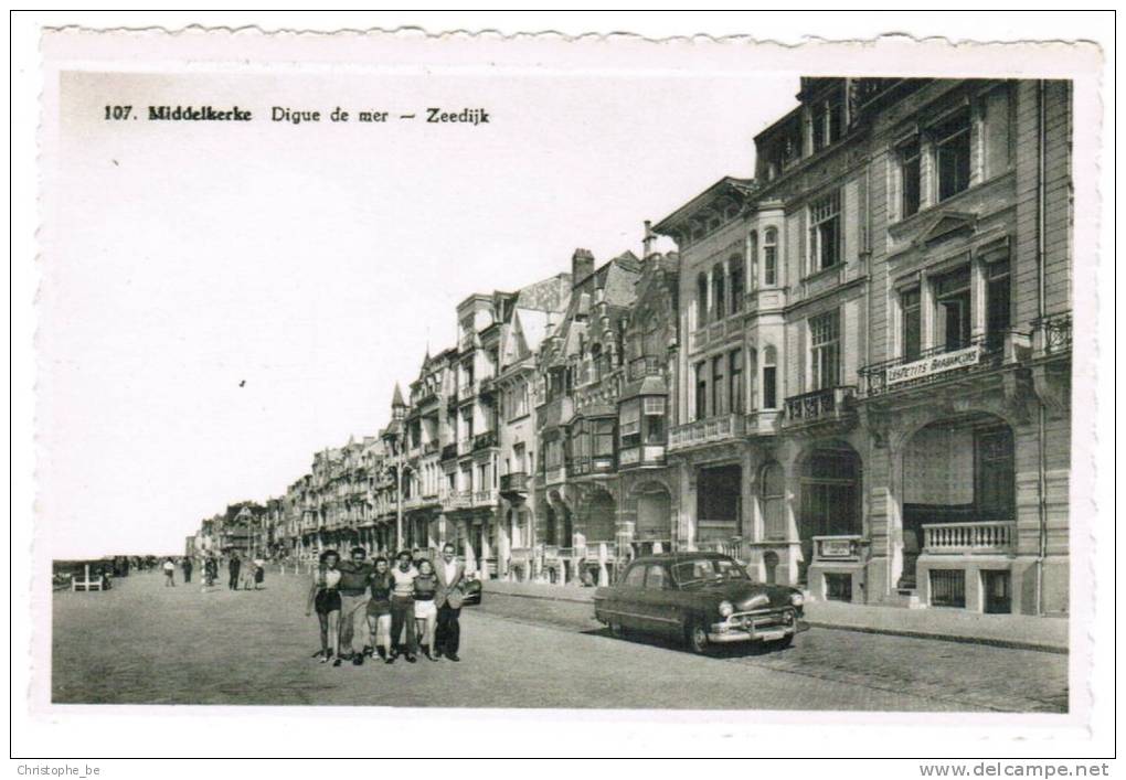 Middelkerke, Digue De Mer, Zeedijk (pk11918) - Middelkerke