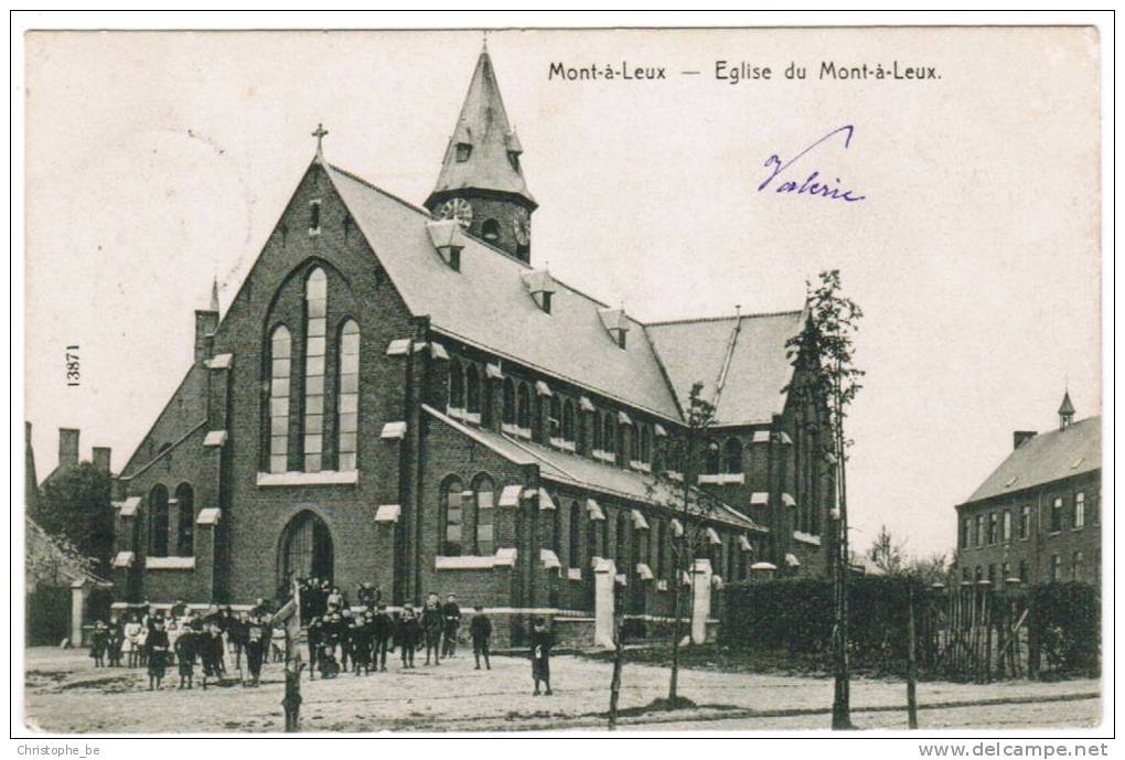 Moeskroen, Mouscron, Mont à Leux, Eglise Du Mont A Leux (pk11922) - Moeskroen