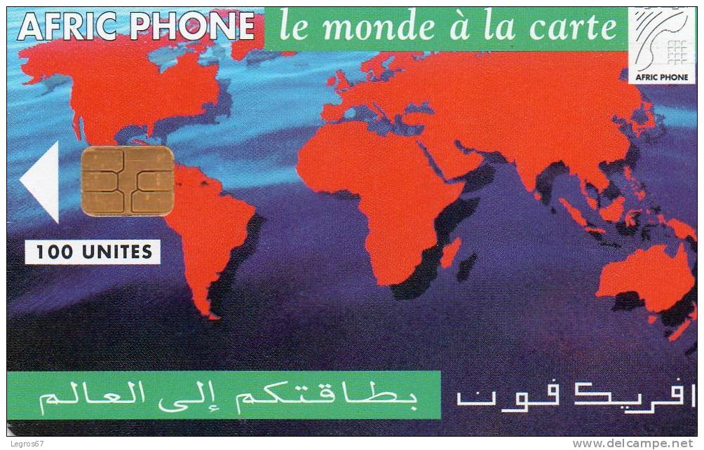 CARTE AFRIC PHONE MAROC	100 UNITES - Marokko