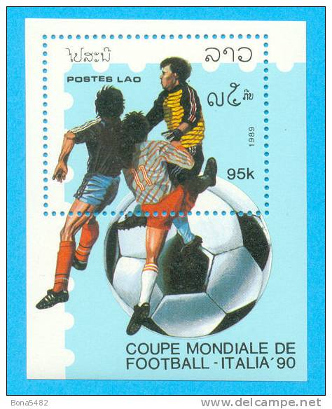 LAOS LAO ITALIA 90 MONDIAL FOOTBALL 1989 / MNH** / D 36 - 1990 – Italien