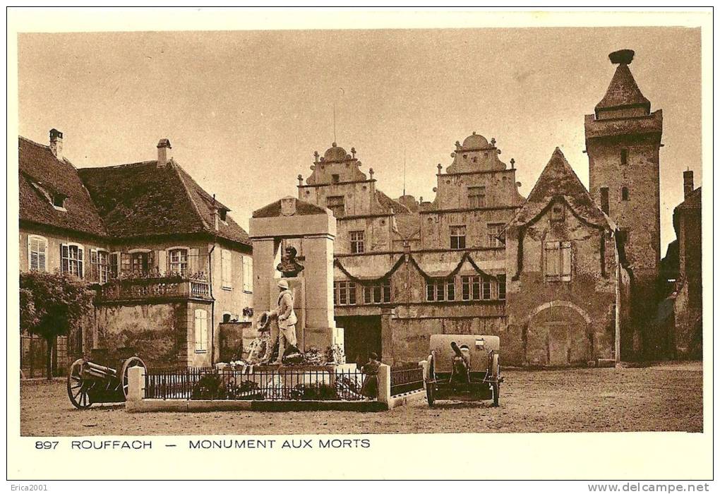 Rouffach. Le Monument Aux Morts. - Rouffach