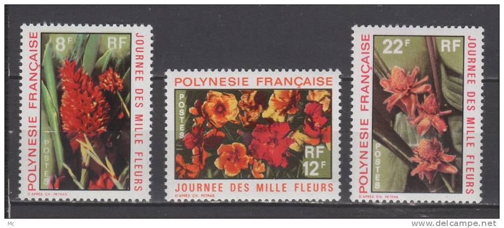 Polynésie N° 83 / 85 Luxe ** - Unused Stamps