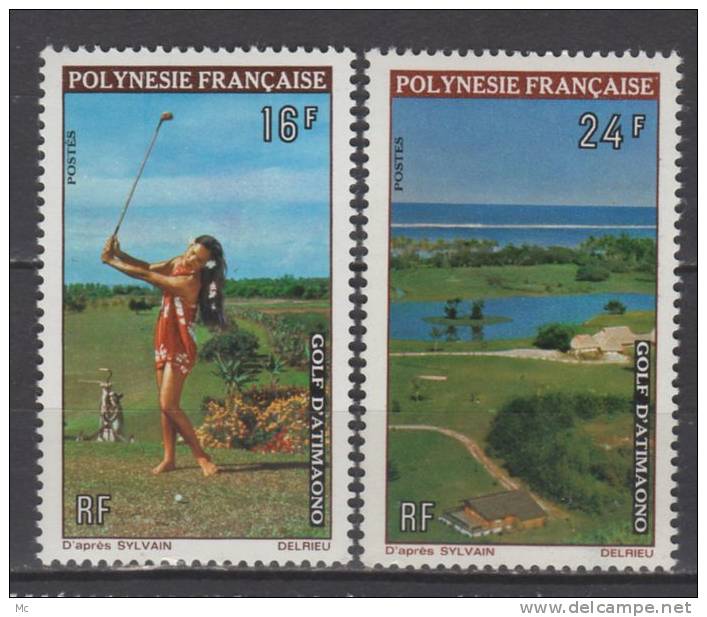 Polynésie N° 94 / 95 Luxe ** - Unused Stamps