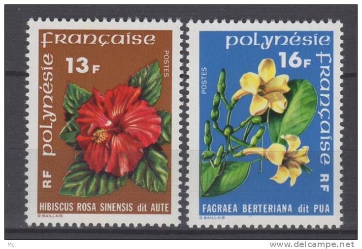 Polynésie N° 119 / 120 Luxe ** - Unused Stamps