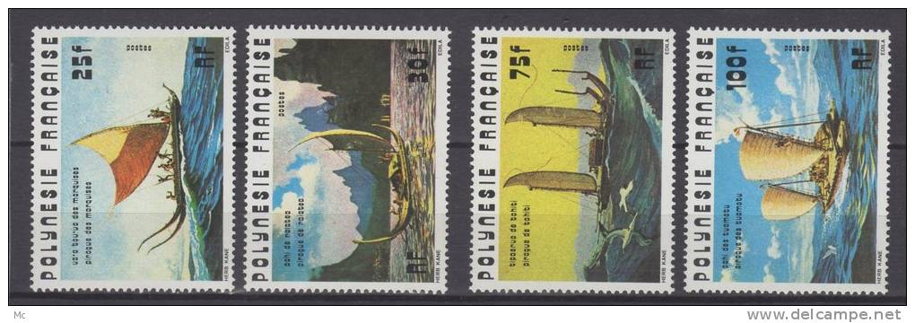 Polynésie N° 111 / 114 Luxe ** - Unused Stamps