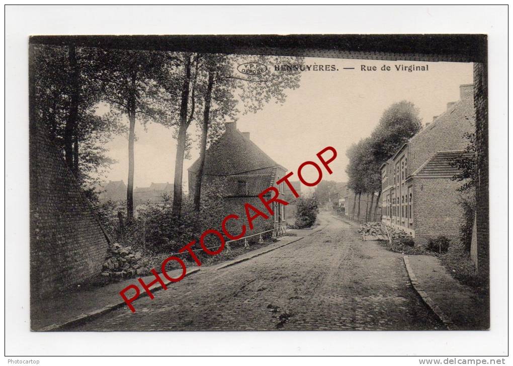 HENNUYERES-Rue De VIRGINAL-BELGIQUE-BELGIEN- - Braine-le-Comte