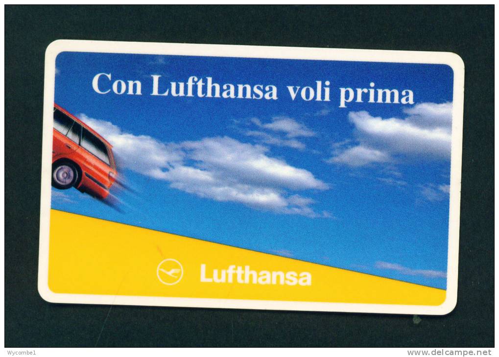 ITALY - Autostrada (Motorway) Toll Card As Scan - Voitures