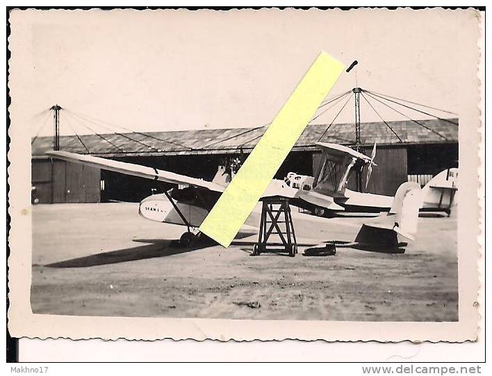 Villacoublay France 1935 Moto Planeur Sfm Et Hydravion  Aviation Avion Armée De L´air - Aviation