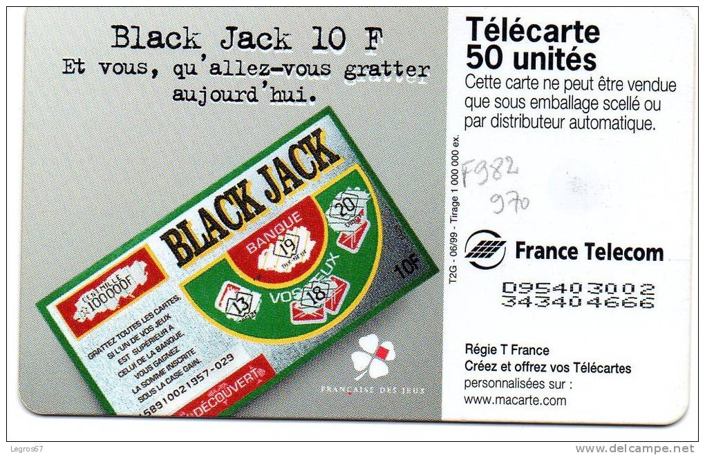 F 982 970 BLACK JACK - 1999