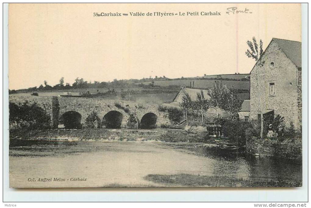 CARHAIX - Lvallée De L'Hyéres, Le Petit Carhaix. - Carhaix-Plouguer