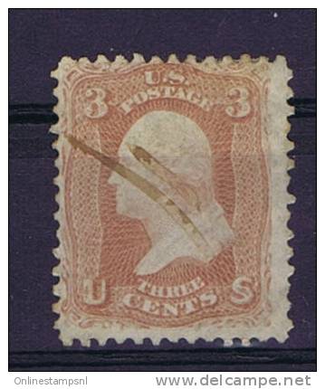 USA:1861 Scott 64 Used, - Gebruikt