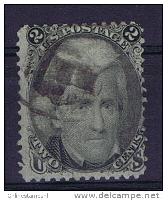 USA:1861 Scott 93  Used, - Gebraucht