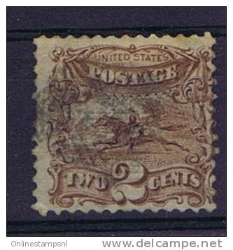 USA:1869 Scott 113  Used, - Gebruikt