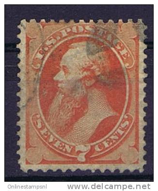 USA: 1870-1871 Scott 160   Used - Gebruikt