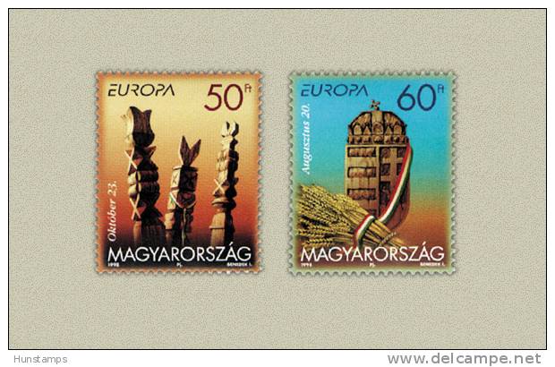 Hungary 1998. EUROPA CEPT Complete Set MNH (**) Michel: 4514-4515 / 3.50 EUR - Nuovi