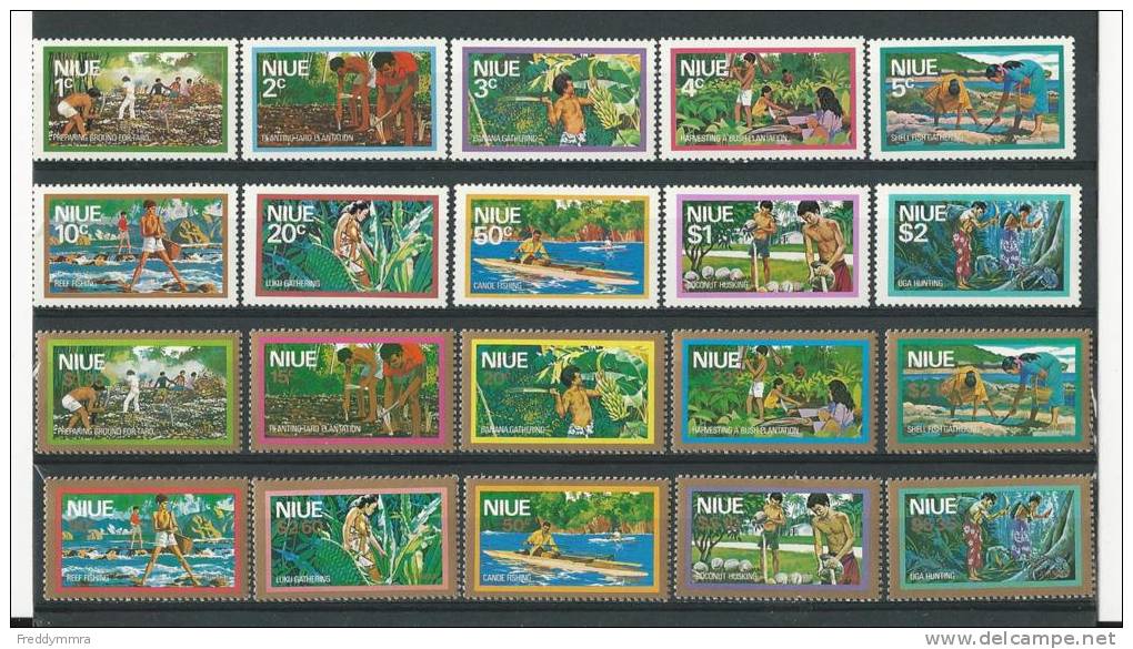 Niue: 165/ 174 + PA 1/ 10 ** - Niue