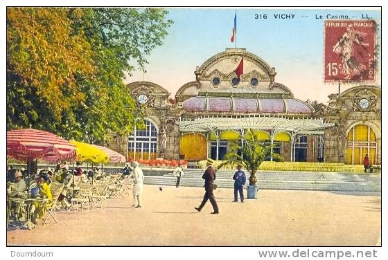 CPA VICHY - LE CASINO - Vichy