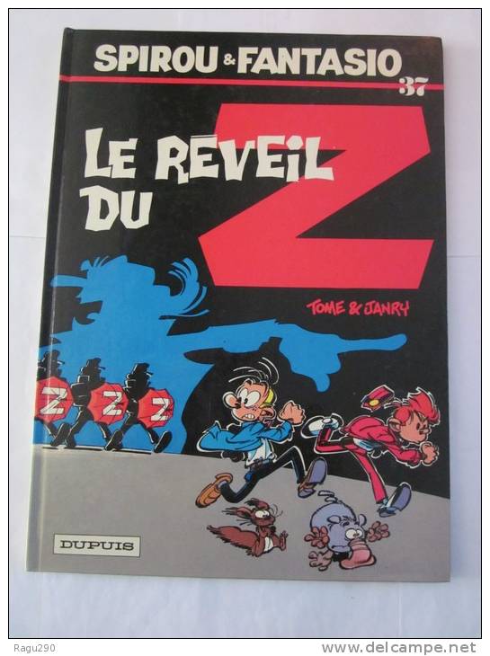 BD -  SPIROU ET FANTASIO N° 37 LE REVEIL DU Z En édition Originale - Spirou Et Fantasio