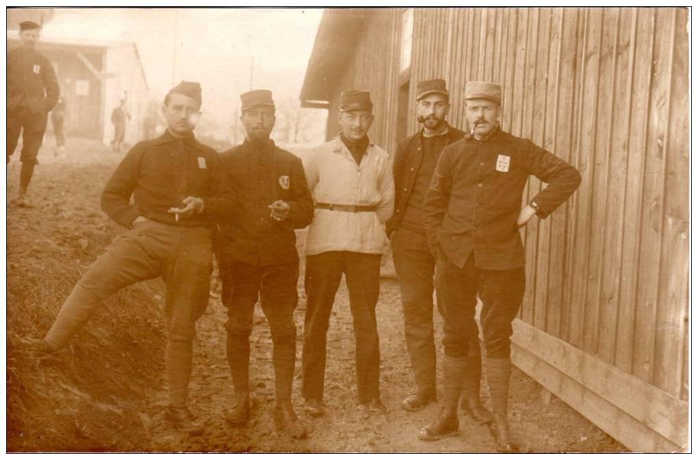 Camp De Prisonniers D'Ohrdruf 1ere Guerre Mondiale 1914-1918 Groupe De Prisonniers - Guerre 1914-18