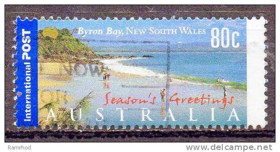 AUSTRALIA 2000 Christmas - 80c. - Byron Bay, New South Wales FU - Usados