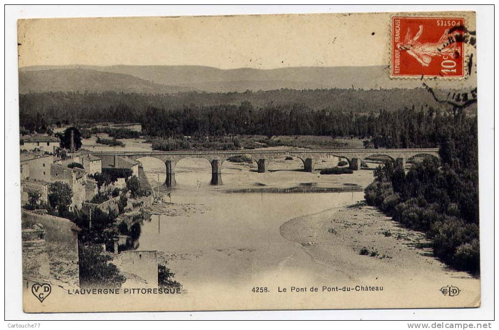 K24 - Le Pont De PONT-du-CHÂTEAU - Pont Du Chateau
