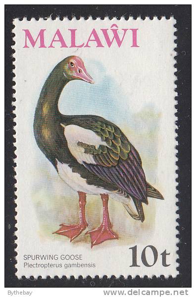 Malawi MNH Scott #238 10t Spurwing Goose - Birds - Malawi (1964-...)