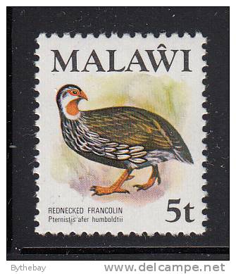 Malawi MNH Scott #236 5t Rednecked Francolin - Birds - Malawi (1964-...)