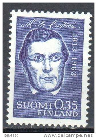 Finland 1963 Famous People  Art Painting Gemalde - Mi.584 - MNH (**) - Neufs