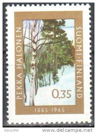 Finland 1965  Art Painting Gemalde - Mi.607- MNH (**) - Neufs