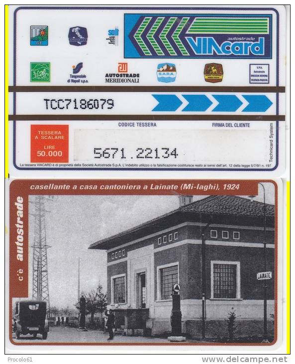 VIACARD 50.000 50000 Lire Us. CASELLANTE 1924 - Other & Unclassified