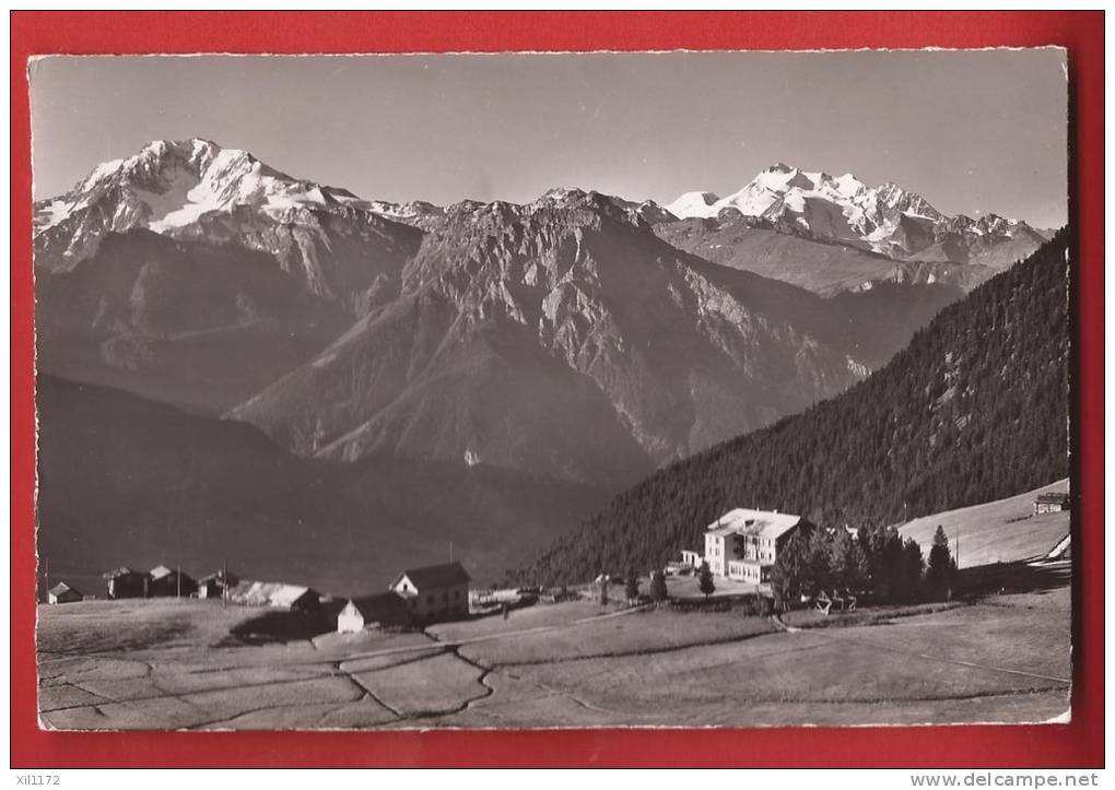 YBLAT- 24 Hotel Riederalp Ob Mörel Gelaufen In 1958. Gyger 13246 - Riederalp