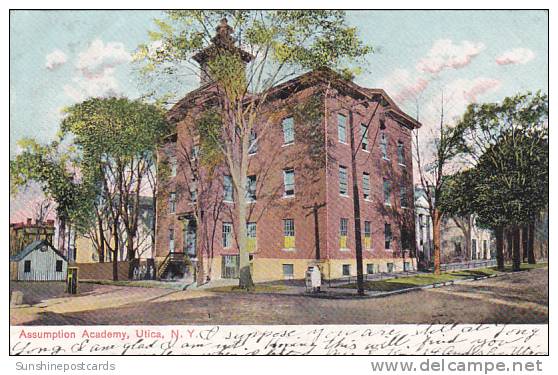 New York Utica Assumption Academy 1908 - Utica