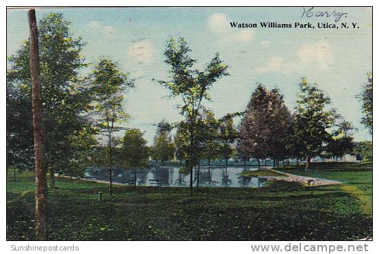 New York Utica Watson Williams Park 1912 - Utica