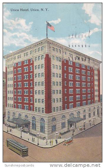 New York Utica Utica Hotel 1916 - Utica