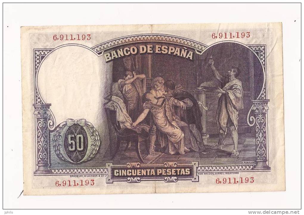 50 PESETAS - 50 Peseten