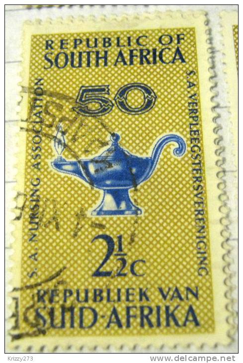 South Africa 1964 50th Anniversary Of The Nursing Assocation 2.5c - Used - Oblitérés