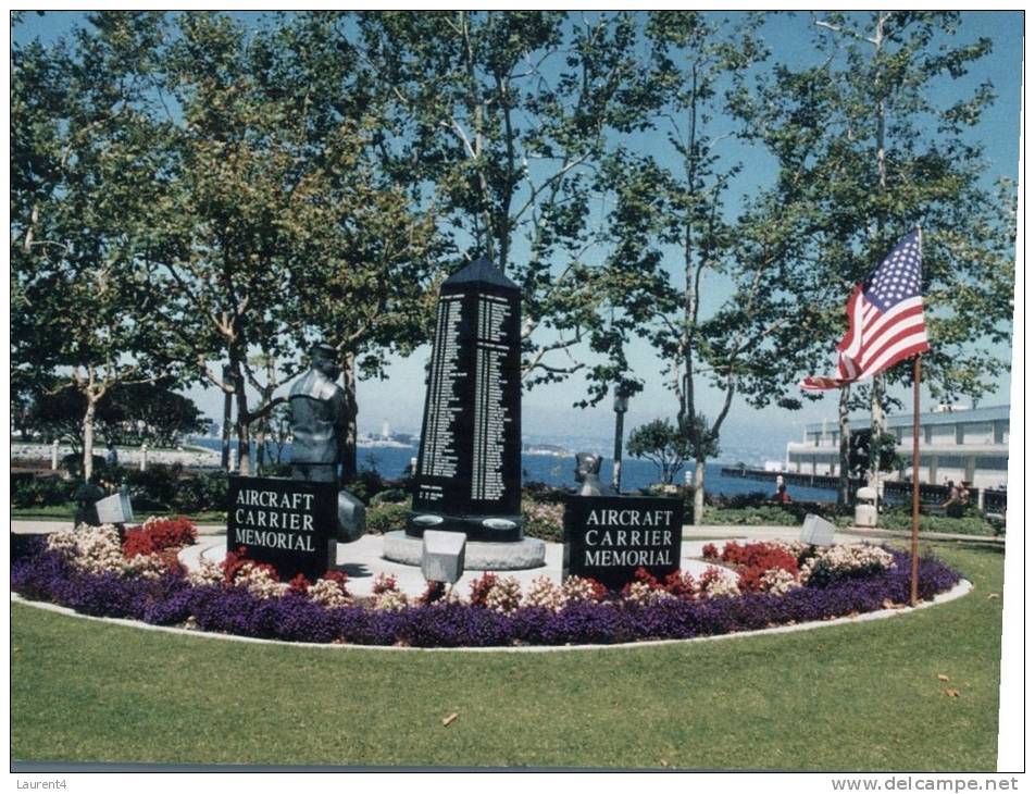 (628) USA - Aircraft Carriers Memorial - Porte Avions - Kriegerdenkmal